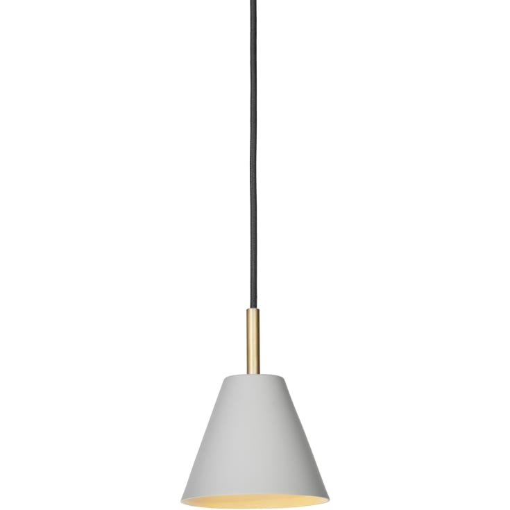 Halo Design Hygge pendellampa, grå, Ø12 cm