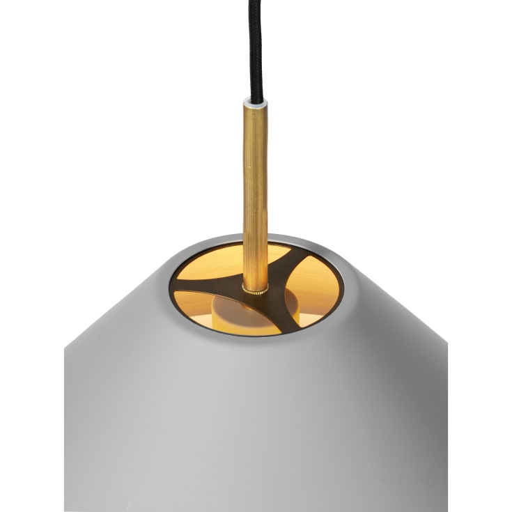 Halo Design Hygge pendellampa, grå, Ø24 cm