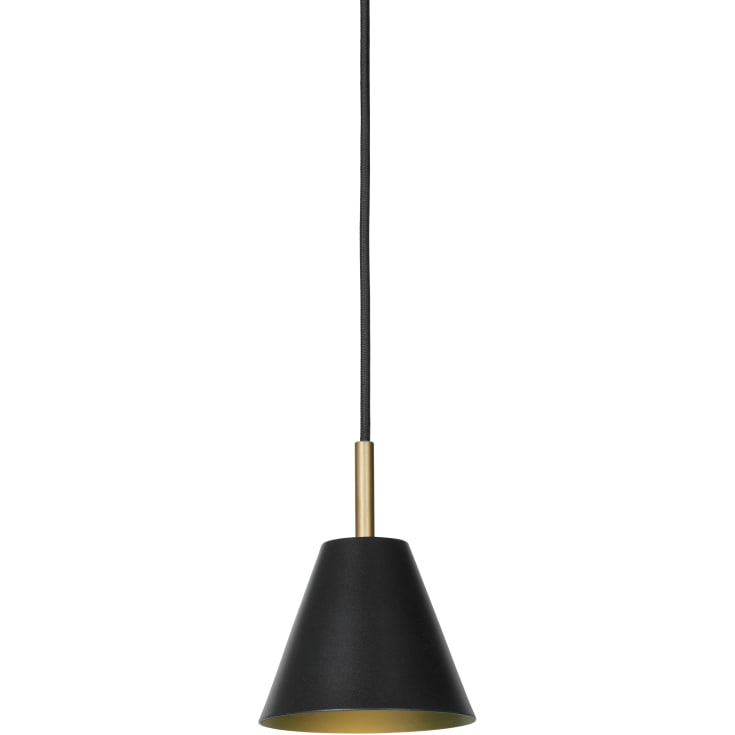 Halo Design Hygge pendellampa, svart, Ø12 cm