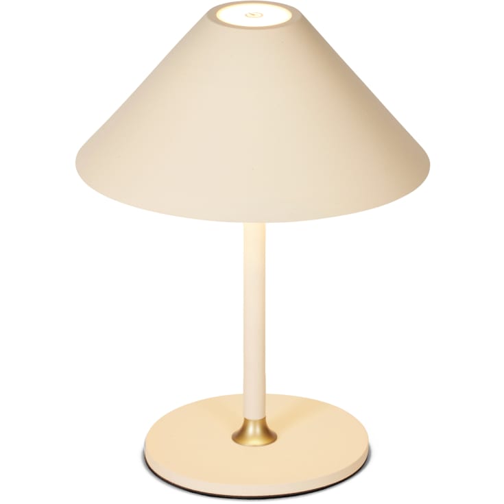 Halo Design Hygge oppladbar bordlampe, H20 cm, beige