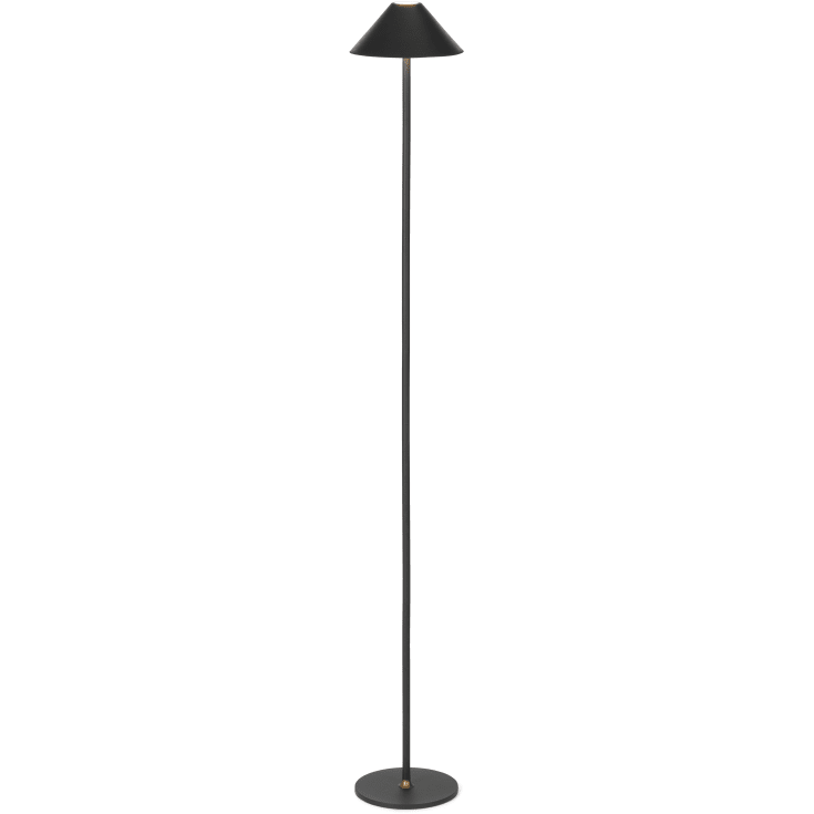 Halo Design Hygge genopladelig gulvlampe, sort