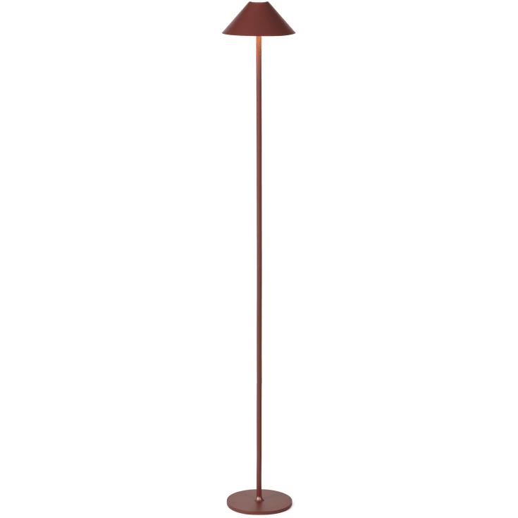 Halo Design Hygge uppladningsbar golvlampa, mörkröd