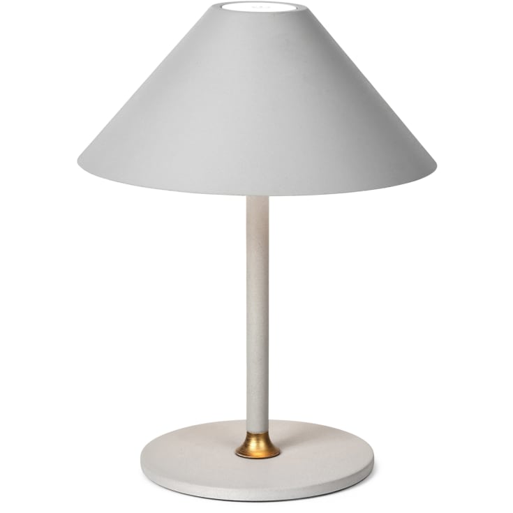 Halo Design Hygge oppladbar bordlampe, H25 cm, lysegrå