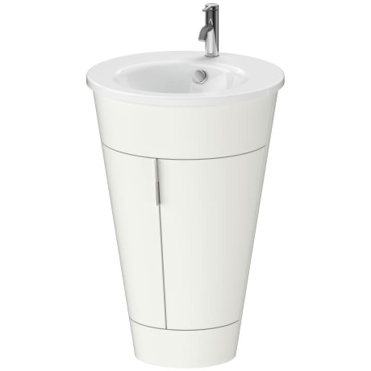 Duravit Starck underskåp, Ø56 cm, nordisk matt vit