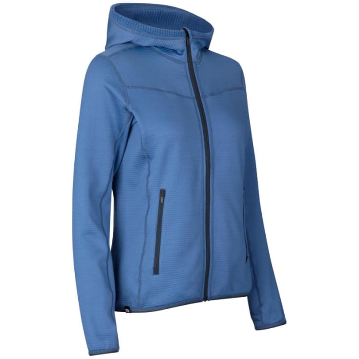 ID dame cardigan 0841, stretch komfort, blå, str. L