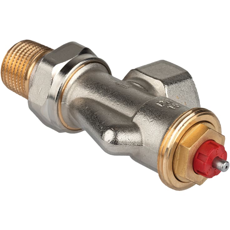 Resideo Honeywell Home radiatorventil, omvendt vinkel, 1/2"