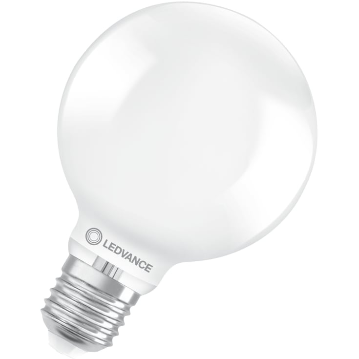 Ledvance Ultra Efficient E27 globepære, 3000K, 3,8W, Ø9,5 cm