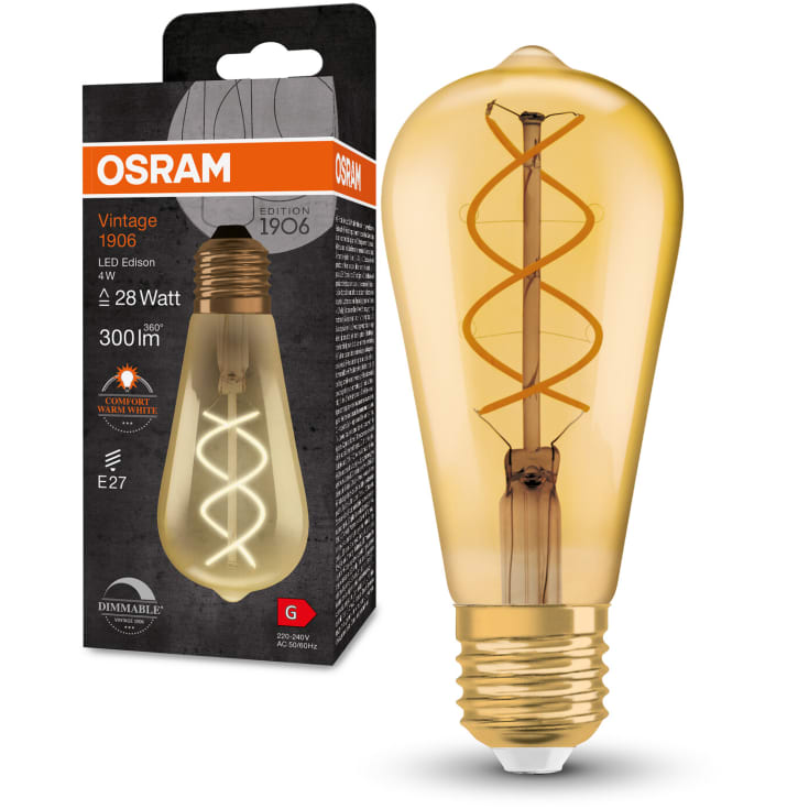 Ledvance Vintage 1906 E27 edisonlampa, 2000K, 4W