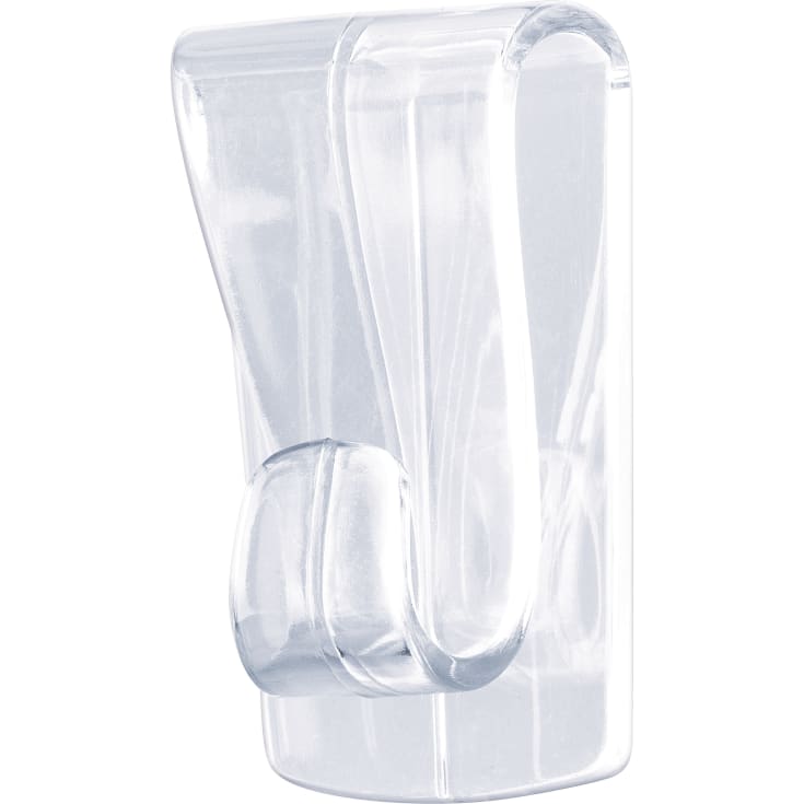 Tesa håndkleknagg, 1 kg, 2 stk., transparent
