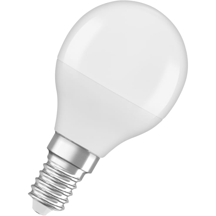 Ledvance Comfort E14 klotlampa, 2700K, 4,9W