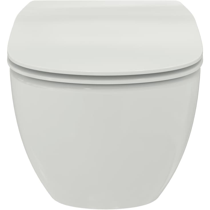 Ideal Standard Tesi væghængt toilet, uden skyllekant, antibakteriel, hvid