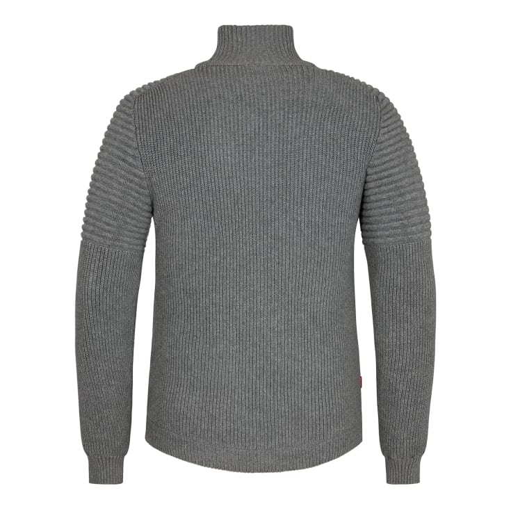 Engel Extend windbreaker cardigan 8111, grå melange, str. M