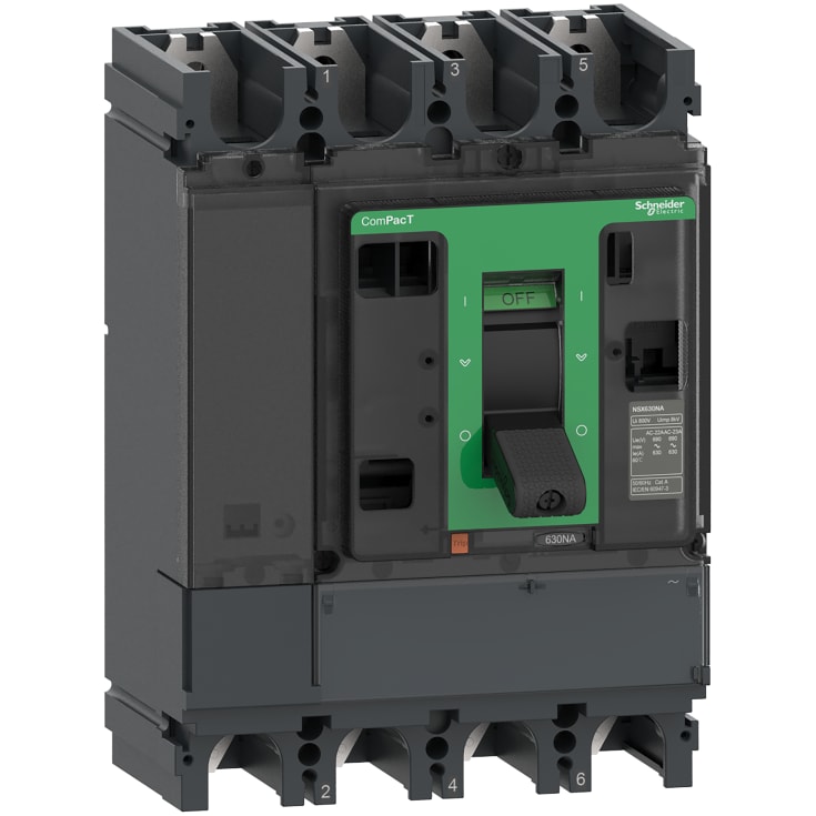 Bryterbryter ComPacT NSX400NA, 4P, 400A, AC22A, AC23A