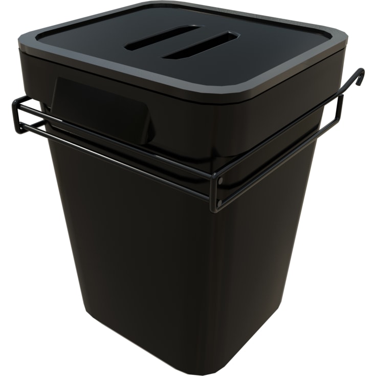 Skanitek Sorti Extension affaldsspand, 11 liter, sort