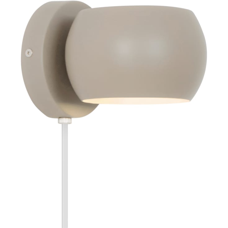 Nordlux Belir vägglampa, ljusbrun