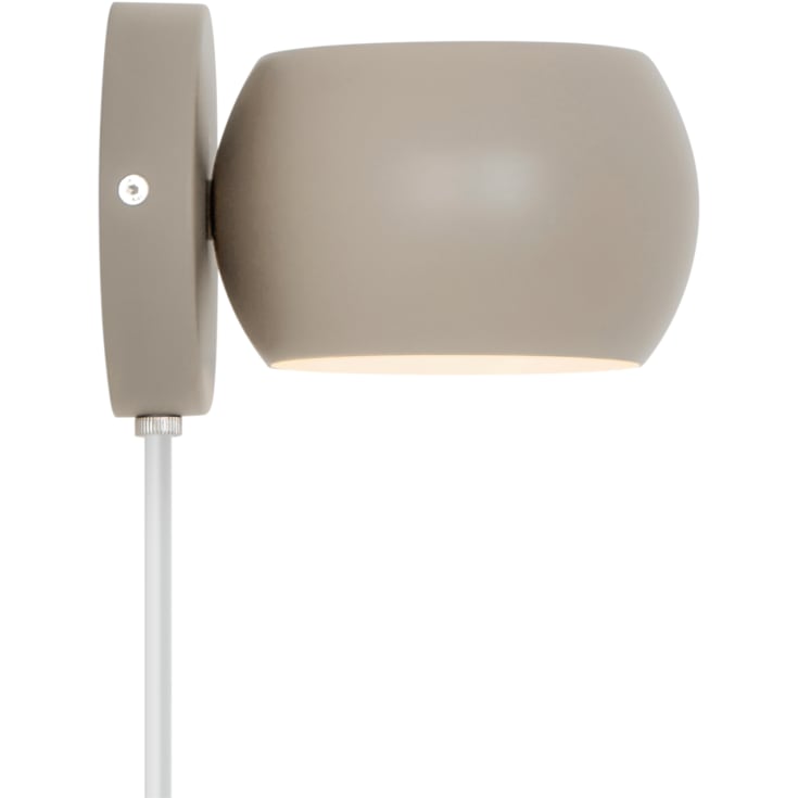 Nordlux Belir vägglampa, ljusbrun