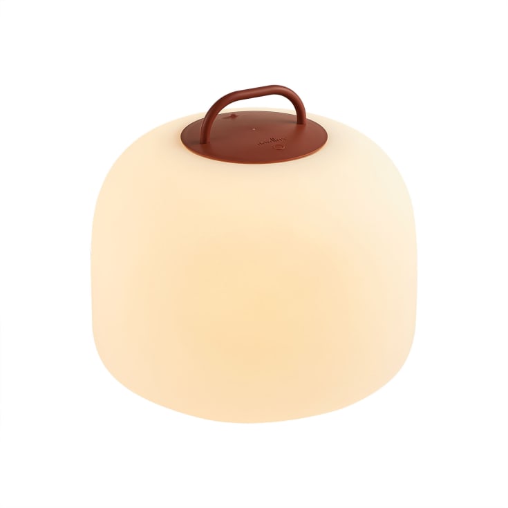 Nordlux Kettle genopladelig lampe, rød/hvid