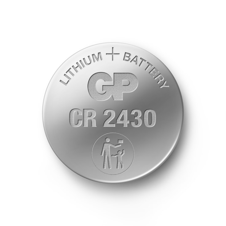 10 stk GP CR2430 batteri, 1 stk.