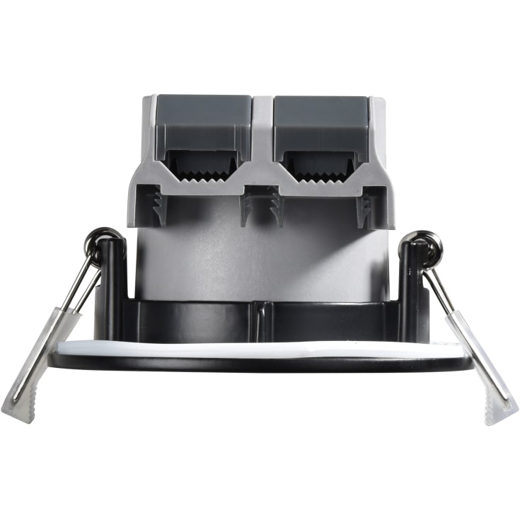Nordlux Fremont Bath downlight, 2700K, svart, 3 stk