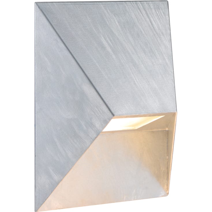 Nordlux Pontio utelys vegg, galvanisert stål, 15 cm