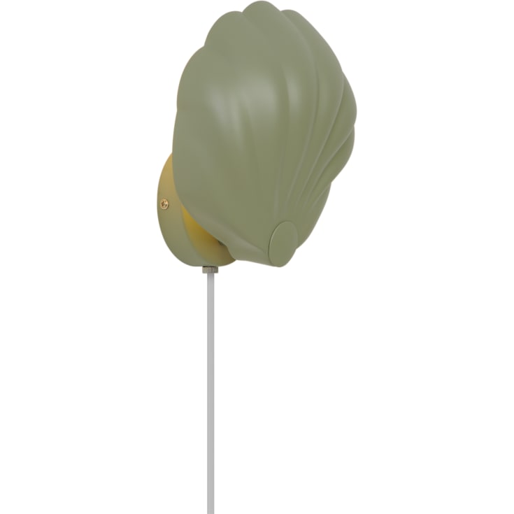 Nordlux Konchi vegglampe, grønn