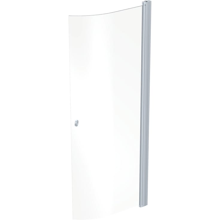 Contura Shower Space brusedør, 72,3 cm, klart glas, aluminium profil