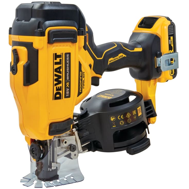 DEWALT 18V XR tromlesømspistol DCN45RND2-QW, 2 x 18 V/2,0 Ah