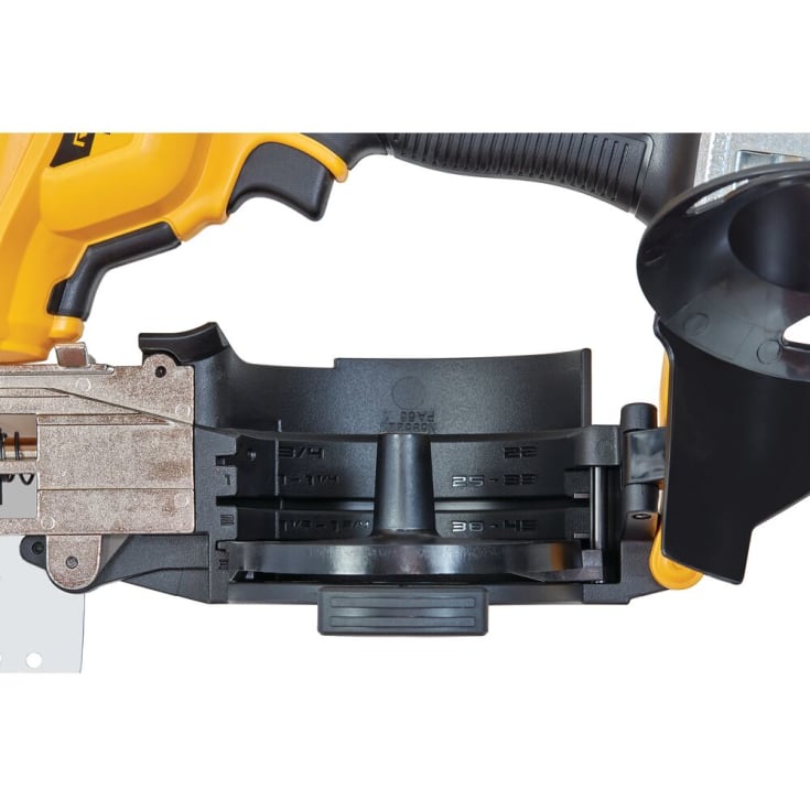 DEWALT 18V XR tromlesømspistol DCN45RND2-QW, 2 x 18 V/2,0 Ah