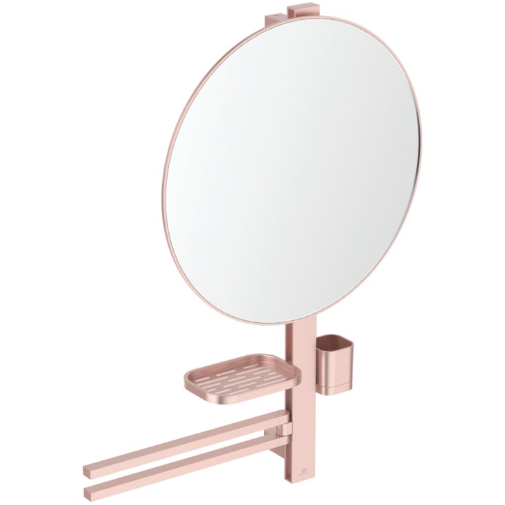 Ideal Standard Alu+ hylle med speil, rosegull