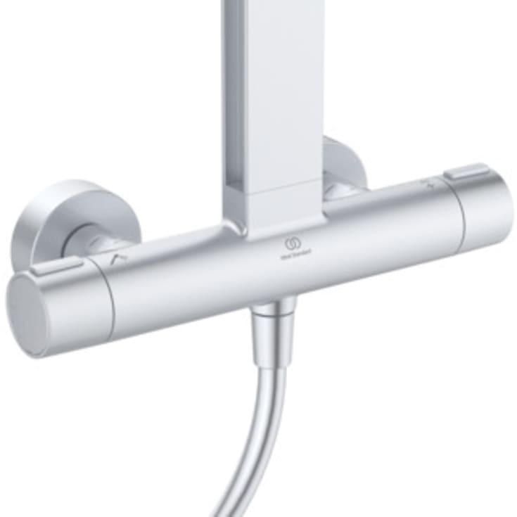 Ideal Standard Alu+ dusjsett, vannbesparende, sølv