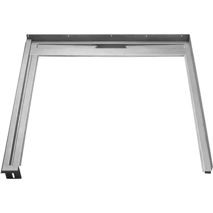 Unidrain Glassline Fast modul med 90 cm avløp, til 80 cm glassvegg, venstre