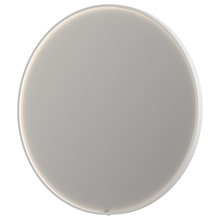 Sanibell Ink SP24 spegel med belysning, dimbar, imfri, Ø100 cm, matt vit