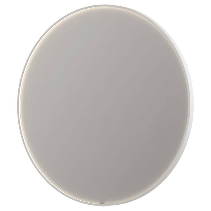 Sanibell Ink SP24 spegel med belysning, dimbar, imfri, Ø120 cm, matt vit