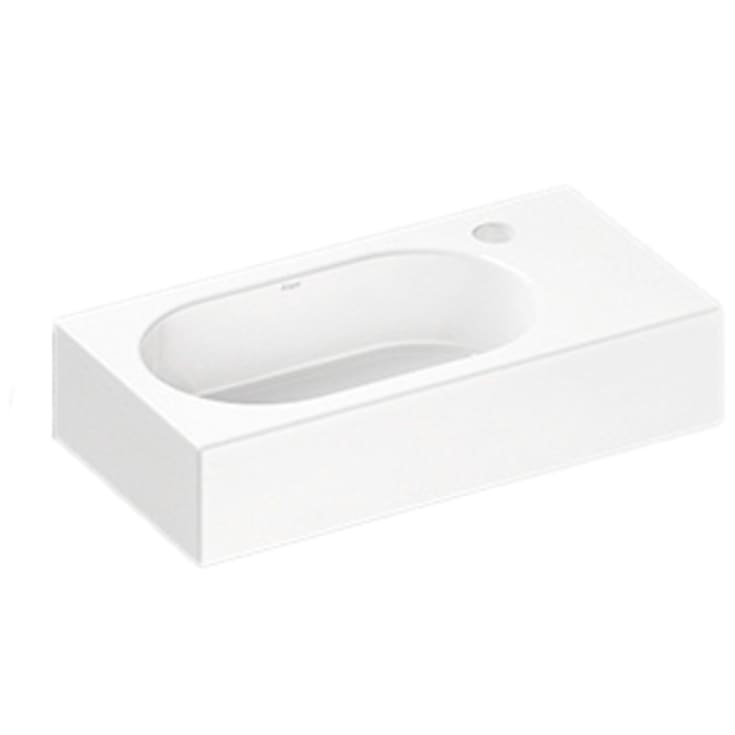 Alape Fusion.S servant, 45x23,6 cm, venstre, hvit
