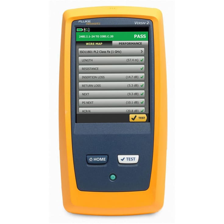 DSX2-5000 INT Fluke kabelanalysator Versiv