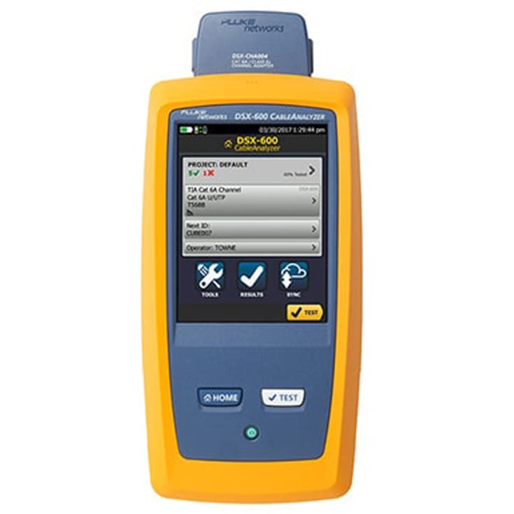 DSX-602-PRO INT Cable Analyzer With permanent Link Adapter
