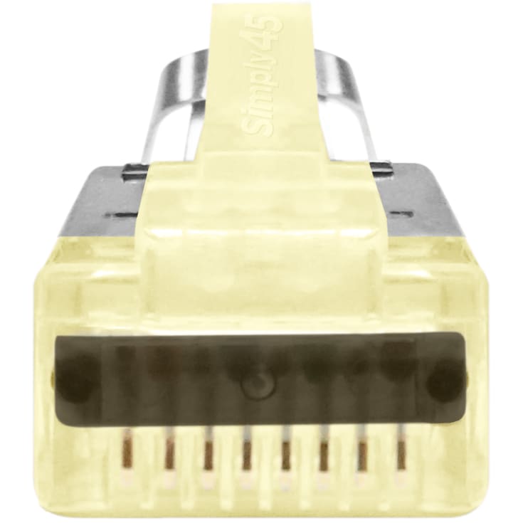 Simply45 RJ45 Modular Pass-Through plug CAT6/6a/7/7a skærmet