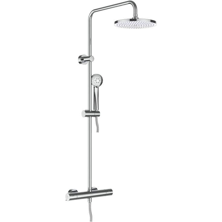 Laufen Therm duschset, vattenbesparande, krom