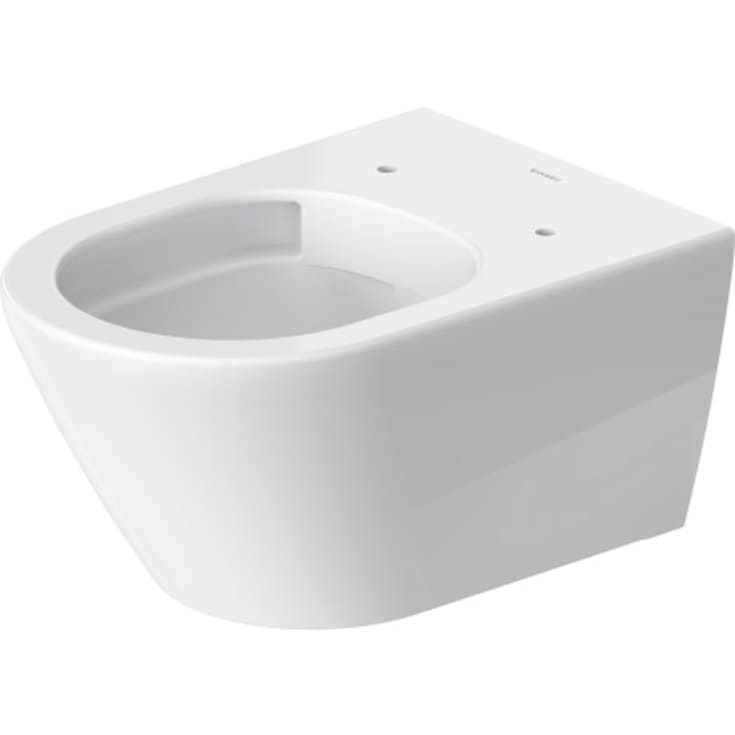 Duravit D-Neo vegghengt toalett, uten skyllekant, hvit