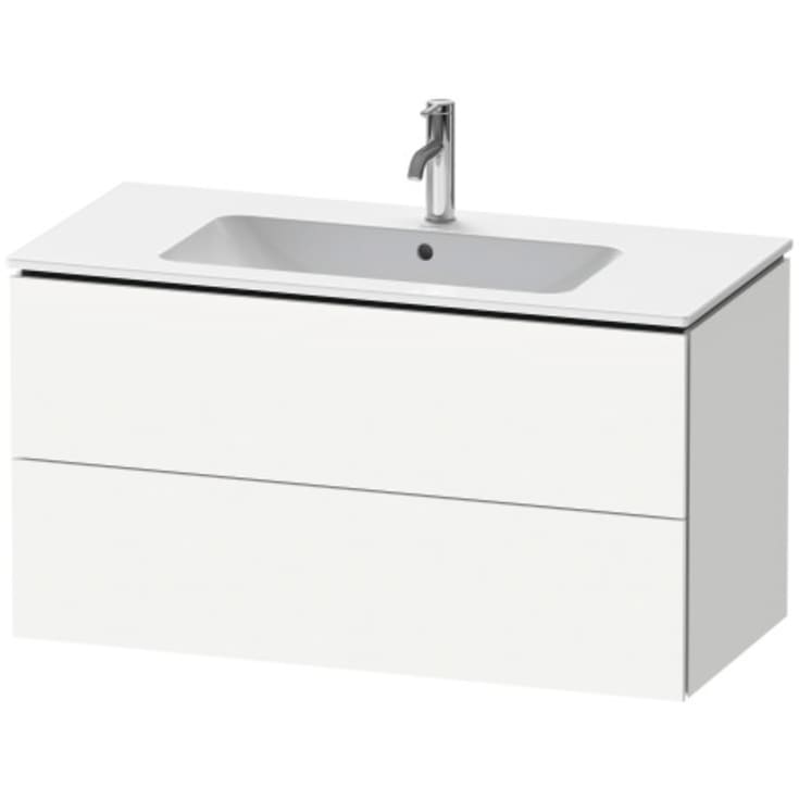 Duravit L-Cube servantskap 102x48 cm, matt hvit
