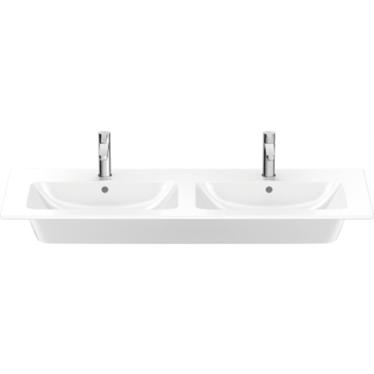 Duravit Me by Stark tvättställ, 130x49 cm, vit
