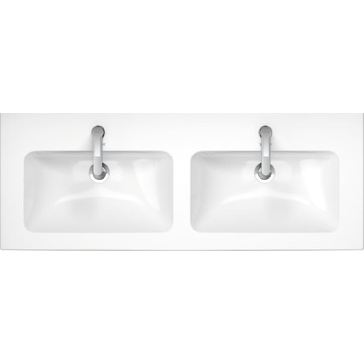 Duravit Me by Stark tvättställ, 130x49 cm, vit