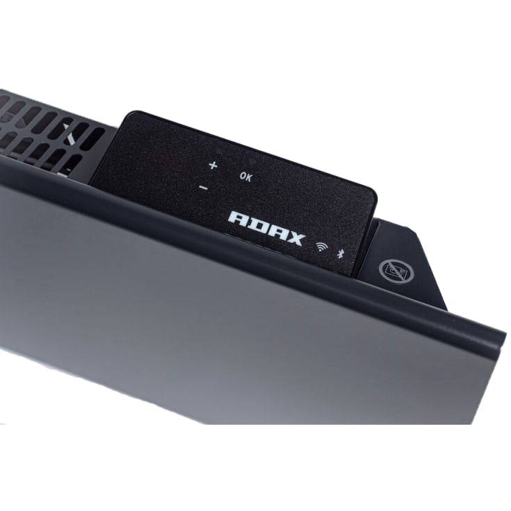 Adax termostat Wi-Fi och Bluetooth, svart