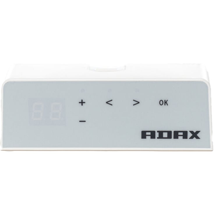Adax termostat, digitalt display, hvid