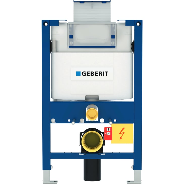 Geberit Duofix Omega indbygningscisterne, 82 cm