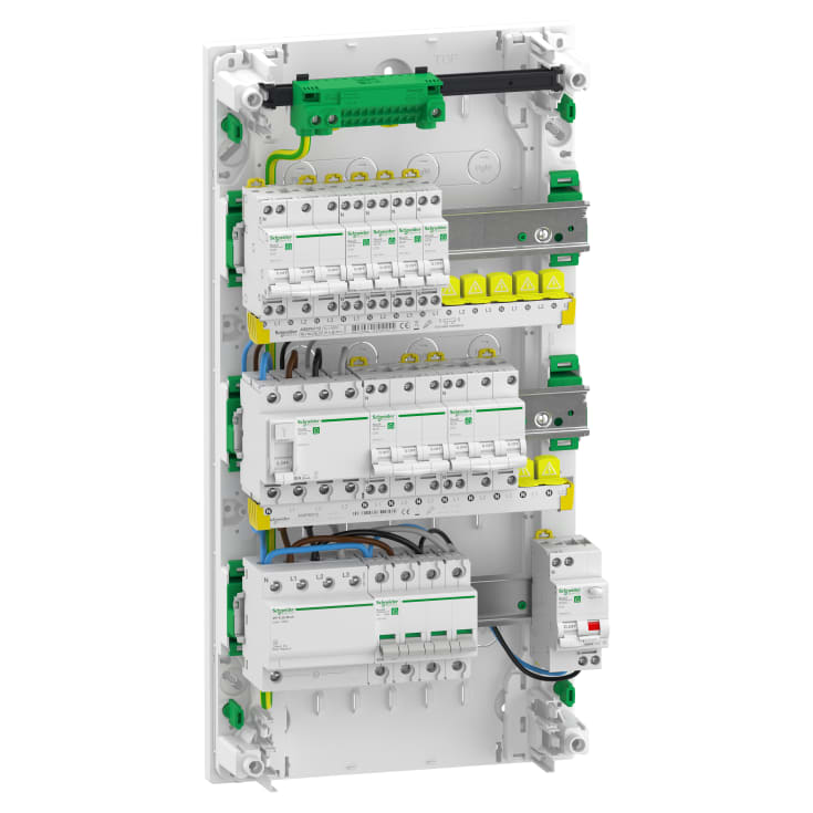 Husbrett Resi9 3R 1xRCD, 1xRCBO, 3x1PN, 3x3PN MCB, R9HPDK31133