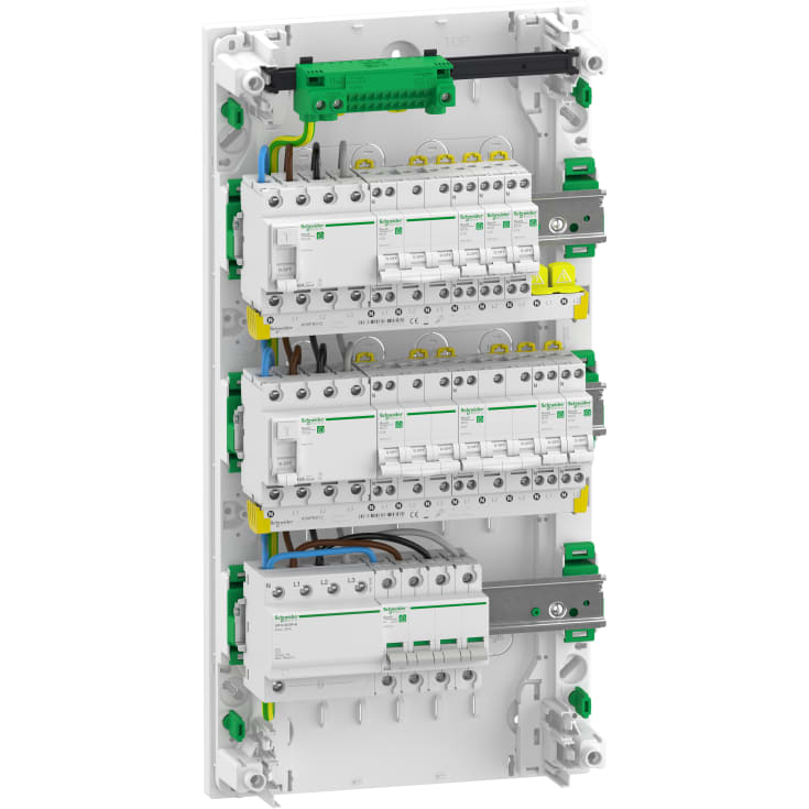 Boligsentral Resi9 3R 2xRCD, 5x1PN, 3x3PN MCB, R9HPDK32053