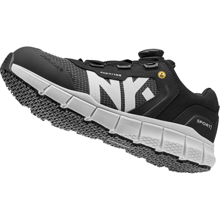 NokNok sikkerhedssko Sport88, MOZ wirelukning, metalfri, str. 41