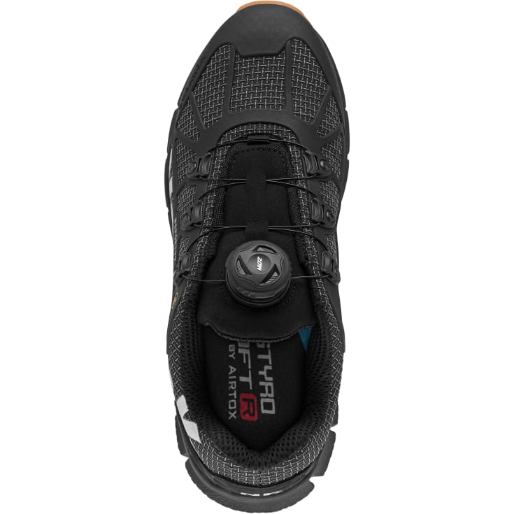 NokNok sikkerhedssko Sport99, MOZ wirelukning, metalfri, str. 42