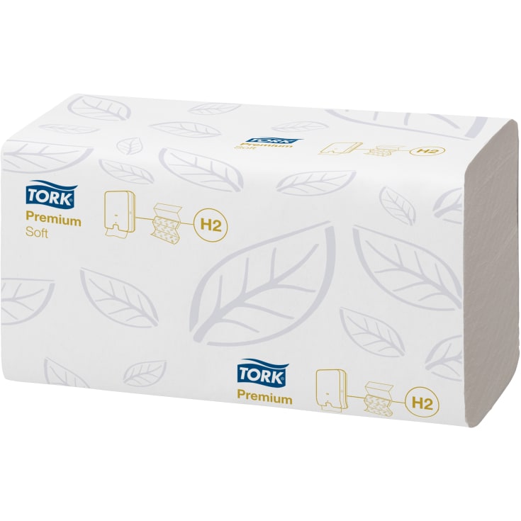 Tork Xpress H2 håndklelaken, 2-lags, hvit, 34 x 21,2 cm, 110 ark